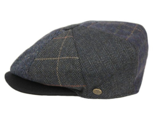  Otoño Invierno Para hombres Patchwork Cuadros Manzana 100% Lana Gorra Newsboy Cabbies Golf Sombrero  - Imagen 22 de 120