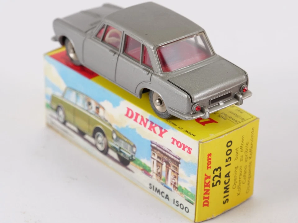 Dinky Toys F N° 523 Simca 1500 In Scatola 1/43 - Immagine 4 di 4