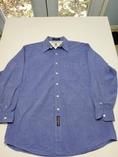 Tommy Hilfiger Dress Shirt Men's Blue 16 x 33
