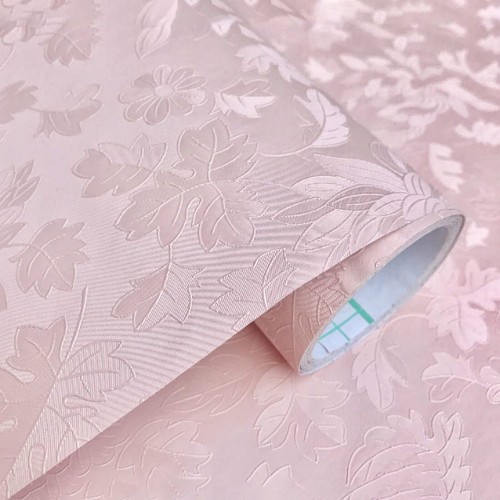 Polyvinyl Chloride wolpin Wall Stickers Peony Roses Wallpaper for