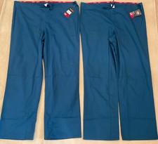 Dickies Scrub pants large unisex EDS signature line NWT lot Caribbean Blue