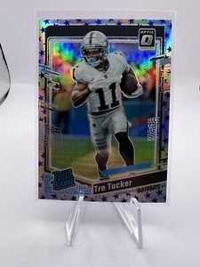 2023 Donruss Optic Tre Tucker Stars Prizm Rated Rookie Card RC #261 Raiders