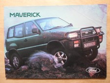 FORD MAVERICK orig 1993 UK Mkt Sales Brochure - GLX Edition 1