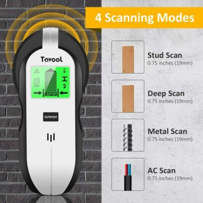 Tavool TH250 Wall Stud Finder 4 in 1 Multi Function Sensor Wall Scanner Finder