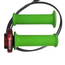 Comando gas rapido Accossato rosso manopole verdi Suzuki GSXR1000 2017-2019