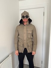 C.P. Company Mille Miglia Goggle Jacket | Size 50 | Archive | Linen Blend | Rare