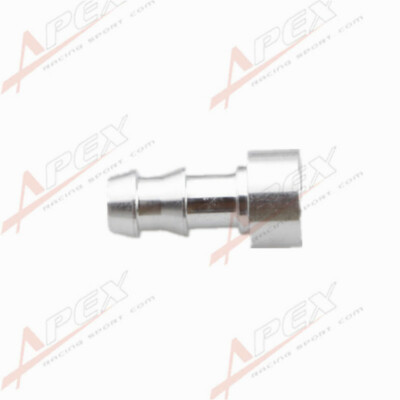 3/8'' 1/2'' 5/8'' 3/4'' Barb Straight Weld On Bung Aluminum Round Fitting US SHIP