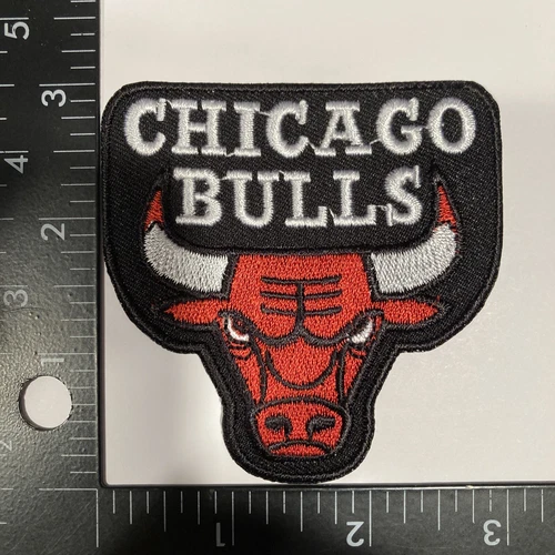 Chicago bulls iron on patch - product listing photo