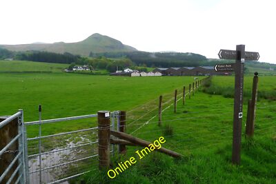 Photo 12x8 Footpath to the Glengoyne Distillery Dumgoyne/NS5283 With the  c2014