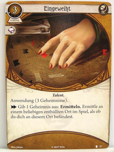 Arkham Horror - 1x #027 Eingeweiht - Der Pfad nach Carcosa