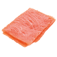 Deko Lachsfilet Lebensmittel-Attrappe 8,5 X 6,5 Cm Lachsfilet-Attrappe Orange