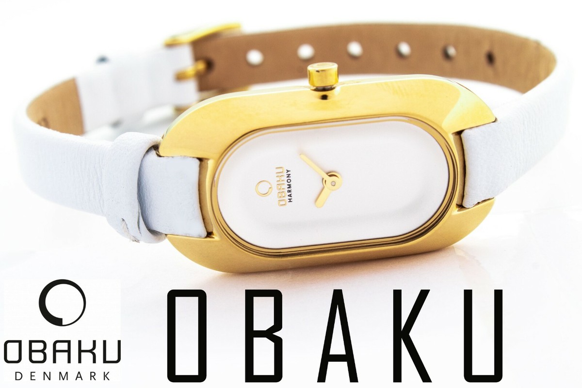 Women's Watches Obaku Uhren Obaku V136LGIRW Ladies Watch Slim