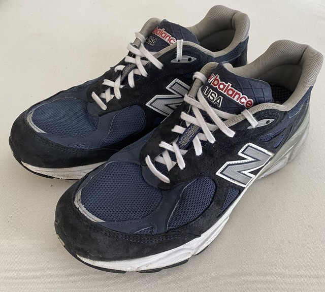 Size 10.5 - New Balance 990v3 Navy 
