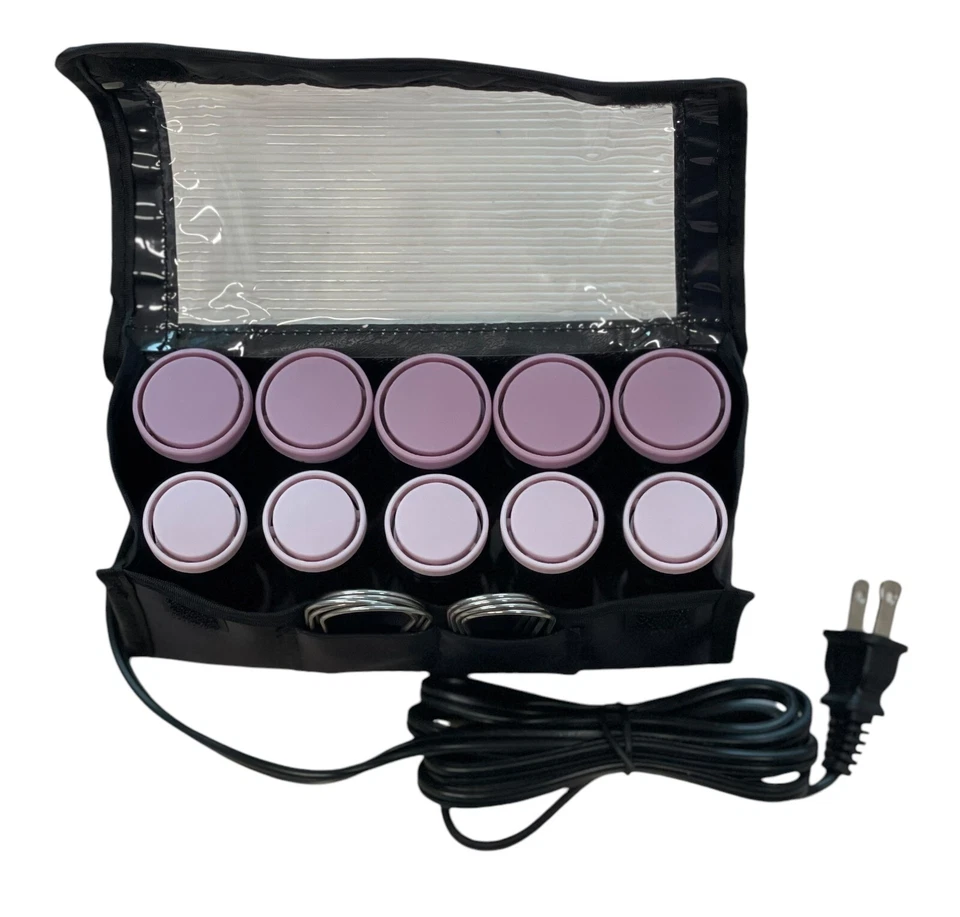 Rodillo caliente compacto de cerámica de doble voltaje Remington, setter de cabello y rizador (C4) Foto 4 de 4