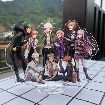 Danganronpa Hajime Nagito Nanami Mahiru Tanaka Mioda Ibuki Acrylic Stand Figure