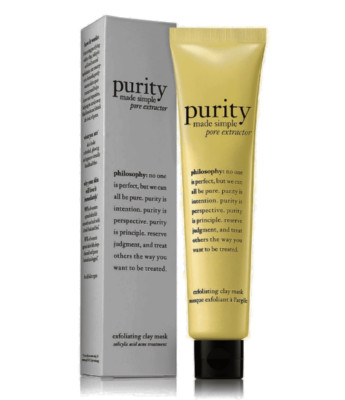 Philosophy Purity Made Simple Pore Extractor Exfoliating Clay Mask 2.5 oz Sealed