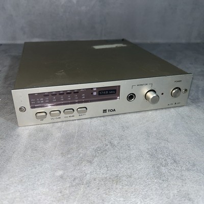 TOA WT-830 DIVERSITY WIRELESS MIKROFON TUNER ungetestet Made in Japan