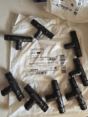 1/2'' ProPEX EP Tee - Uponor Q4755050 - Lot of 8