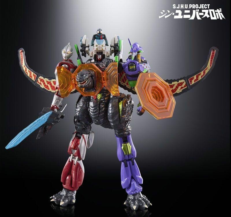 S.J.H.U.PROJECT Shin Universe Robo 4 character combination