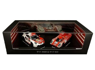 1:43 1970 24h Le Mans Twin Set -- 1970 Winner Porsche 917K/2020 911 -- Spark