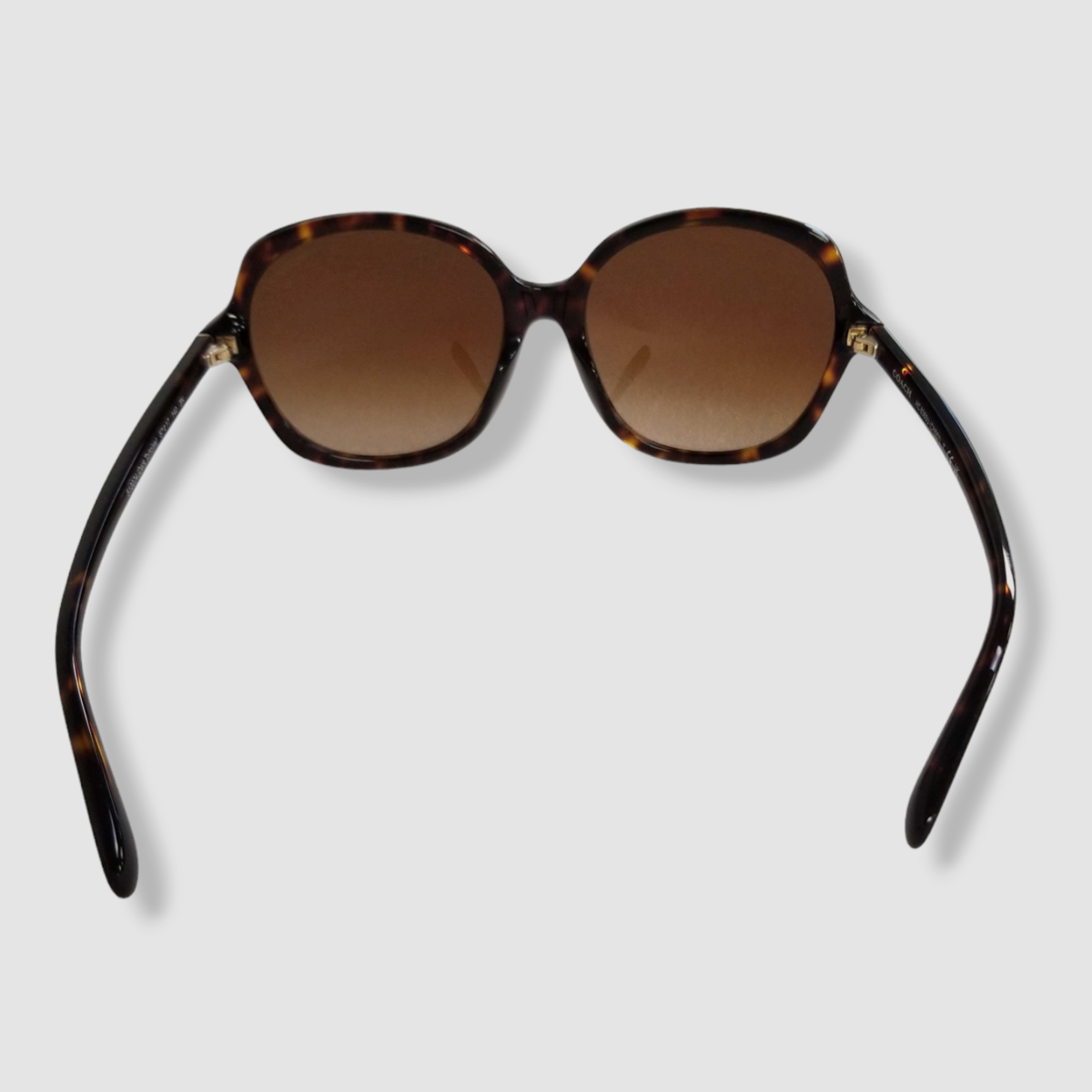 $203 Coach HC8360U CH557 Women Brown Frame Lens Sunglasses