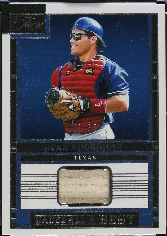 2024 Panini Three and Two - Ivan Rodriguez #BBM-IR - 1 of 1