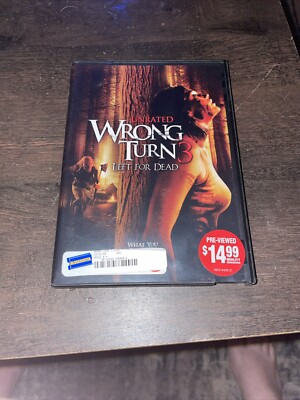 Wrong Turn 3: Left for Dead  DVD Unrated