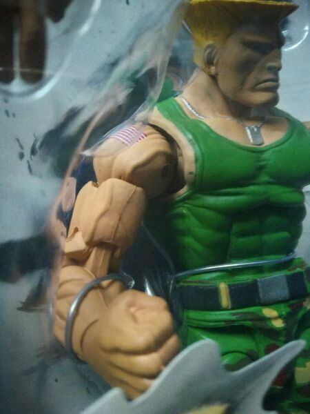 Capcom Street Fighter IV Guile Action Figures Featuring Super Poseable Body