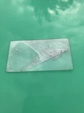 Vintage Coin Payphone Part Plastic Label Sign Cover Window Plate Protector ￼￼