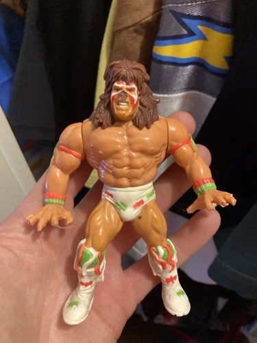 WWF Hasbro Ultimate Warrior Series 2 Wrestling Action Figure 1991 Vintage Loose
