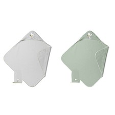 Snoopy Peanuts Ręcznik dziecięcy z kapturem i ściereczkami haftowany 80x80cm