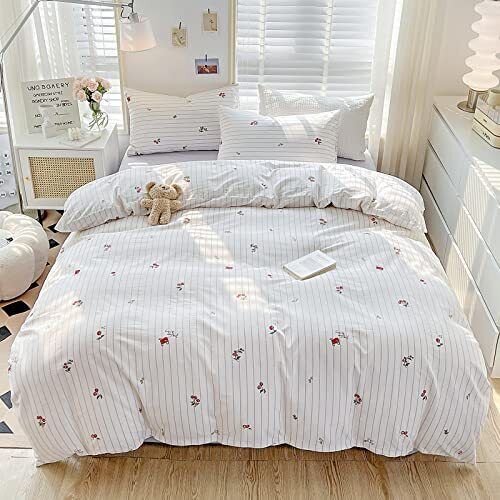 Cherry Kids Duvet Cover Set Queen 100% Full/Queen ( 90'' x 90'' ) Cherry Family - Picture 1 of 7