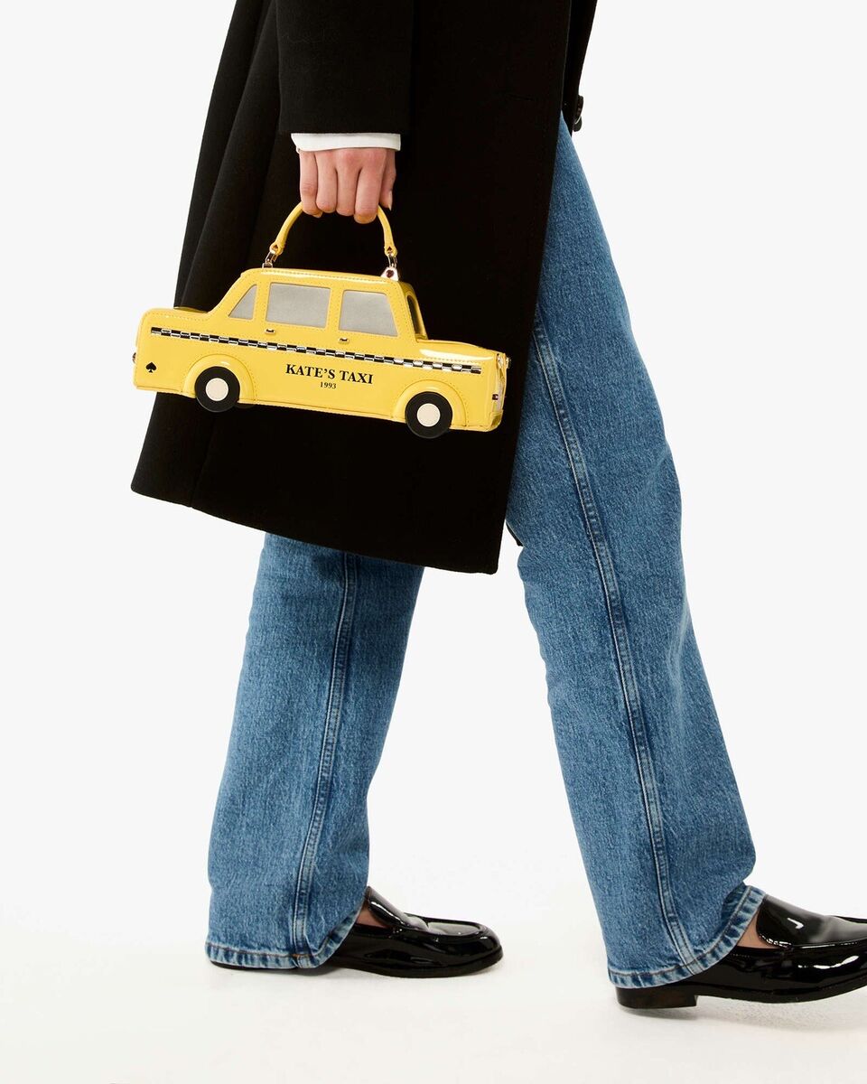 KATE SPADE BIG APPLE NYC 3D TAXI CROSSBODY KI975 FACTORY KATE SPADE BIG APPLE NYC 3D TAXI CROSSBODY KI975 FACTORY