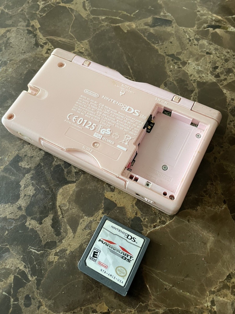Nintendo DS Lite Pink Handheld System For Spares Or Repairs +