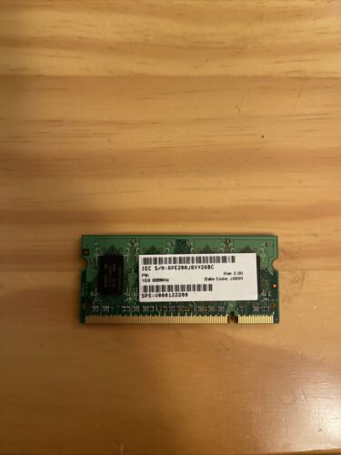 Hynix 1GB 2Rx16 PC2-6400S-666-12 HYMP112S64CP6 - Picture 2 of 2