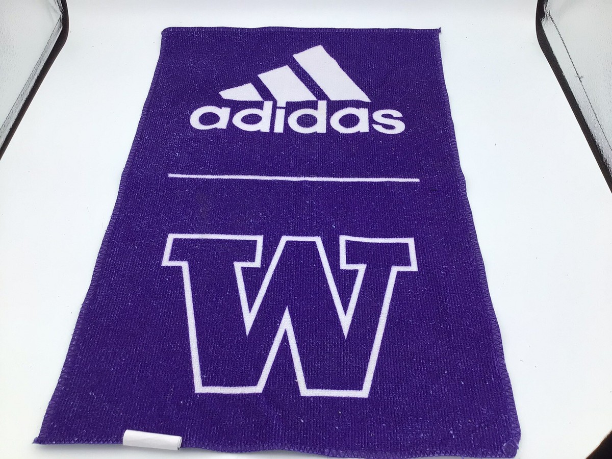 Washington UW Huskies Football Adidas Sideline Towel 12”x17” A2