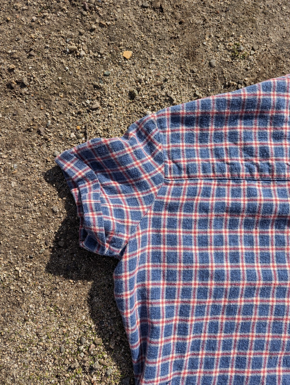 Greg Lauren Womens Button Up Collared Split Plaid… - image 7