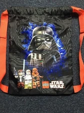 LEGO STAR WARS BACKPACK CINCH SACK GYM BAG BOOK SPORTS TOTE