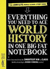 Everything You Need to Ace World History in One Big Fat Notebook: The...