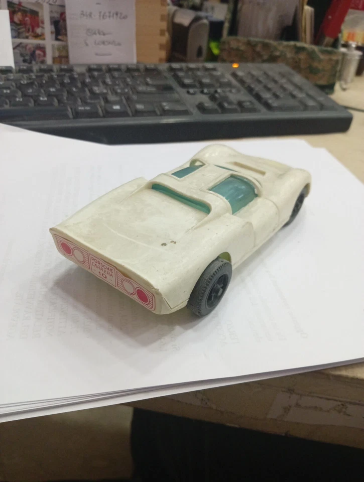 Porsche Carrera 10 PM toys 1/25 giocattolo plastica italy vintage tipo APS - Immagine 2 di 3