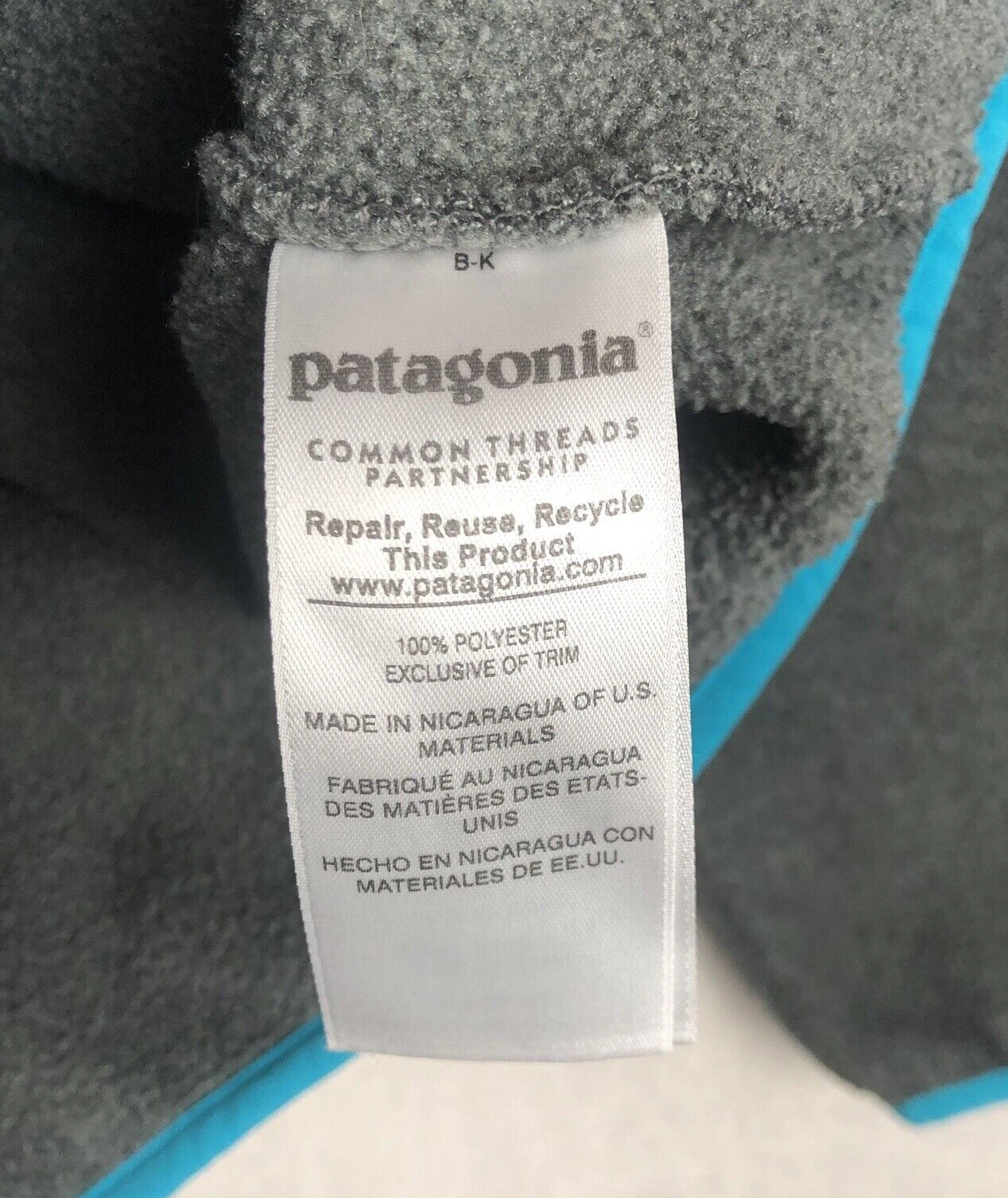 patagonia synchilla snap t fleece pullover sweater
