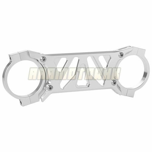 Front Fork Stabilizer Brace Silver For Honda CB1100 EX 2010-2016 3.5x204mm - Picture 2 of 5