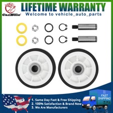  2 PACK Dryer Roller Wheel Drum Support Kit 303373K for Maytag 12001541 312948
