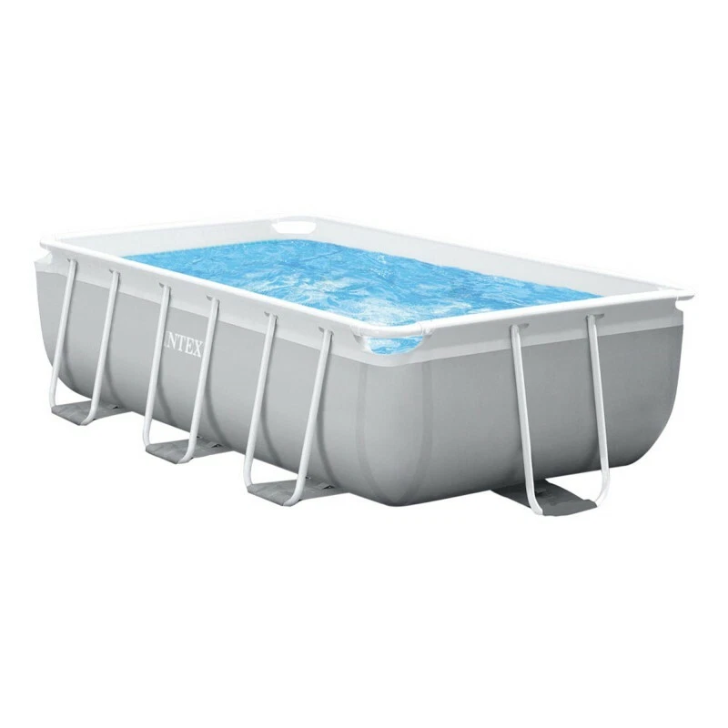 Intex Prism Frame 300x175x80cm Swimming Pool + Filterpumpe + Poolleiter - Bild 2 von 4