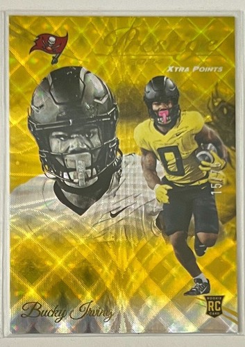 2024 Panini Prestige Rookies Xtra Points Gold #379 BUCKY IRVING 15/75