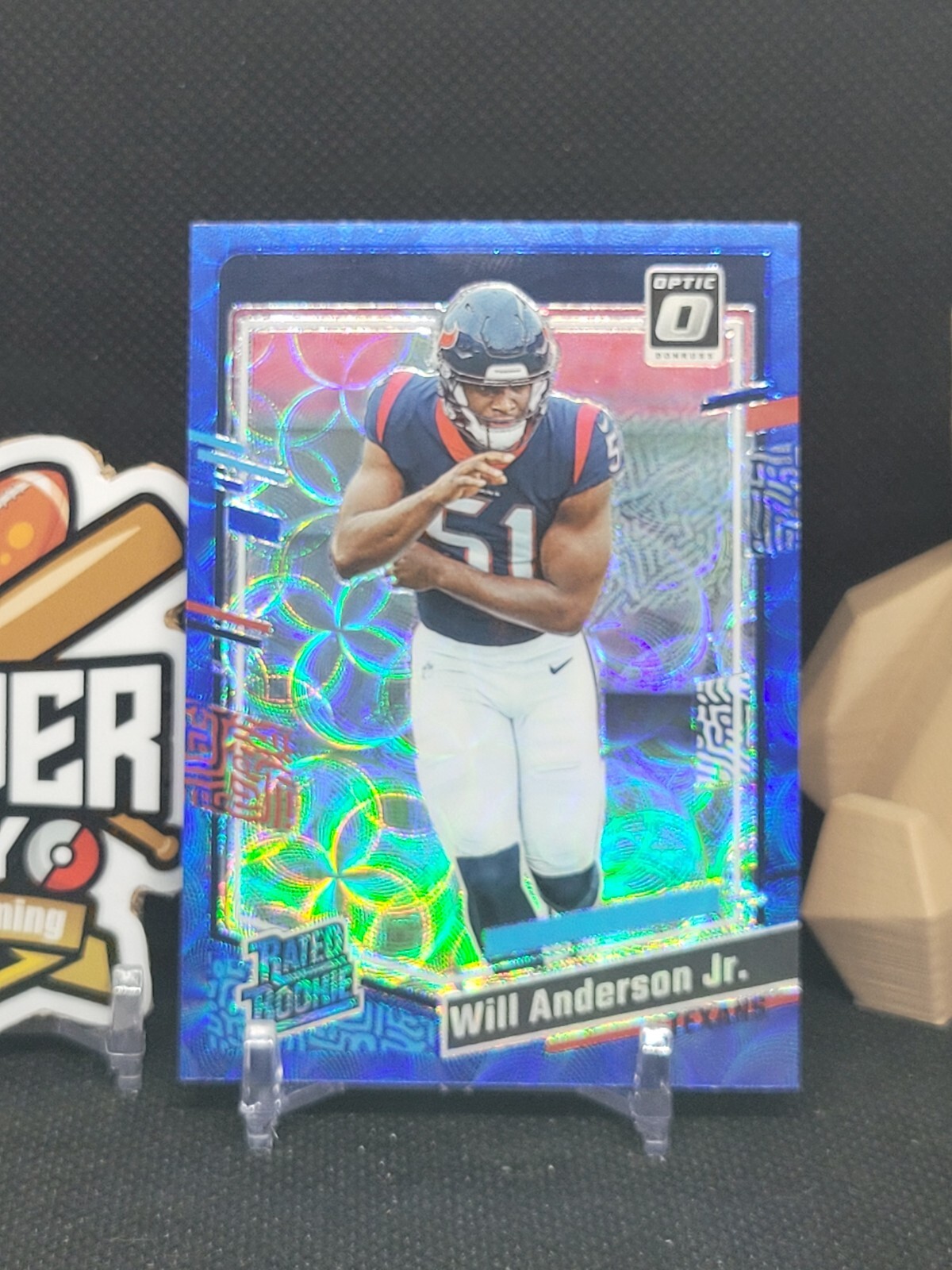 WILL ANDERSON JR 2023 Donruss Optic #246 Rated Rookie Blue Scope Texans (CBRP)