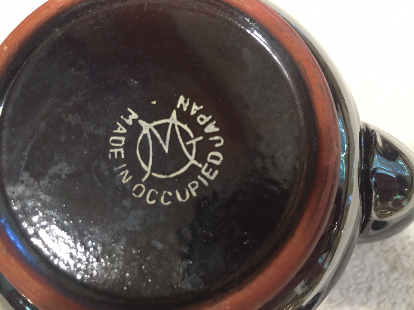 Small Brown Teapot with Lid Made in Occupied Japan eBay