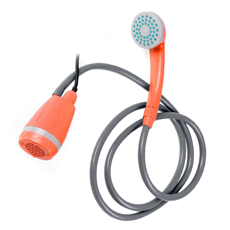 PORTABLE OUTDOOR CAMPING SHOWER HEAD WATER PUMP SHOWER HEAD 5L/MIN eBay