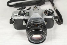 PENTAX ME WITH SMC PENTAX-M 1:1.7 50MM LENS FOR PARTS OR REPAIR ONLY