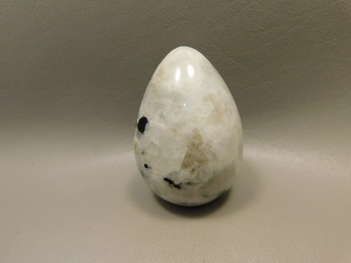 Moonstone Egg 2.3 inch Polished Rock Rainbow Gemstone India #O1 - Picture 10 of 11